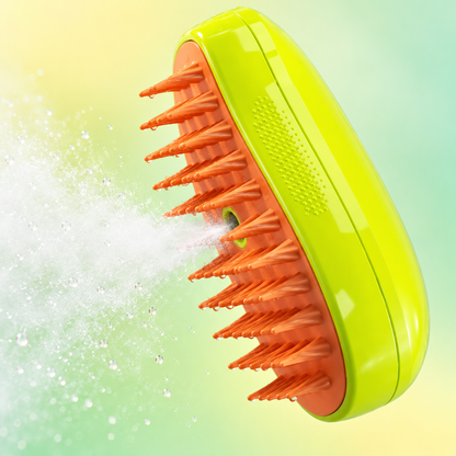 Patélia BrumiDouce™ – Brosse brumisante anti-poils pour chats et petits chiens